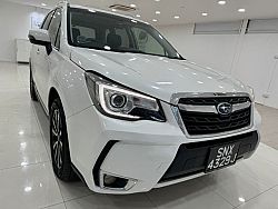 Subaru Forester 2.0XT Turbo 4WD Sunroof 2016 White Rear Entertainment